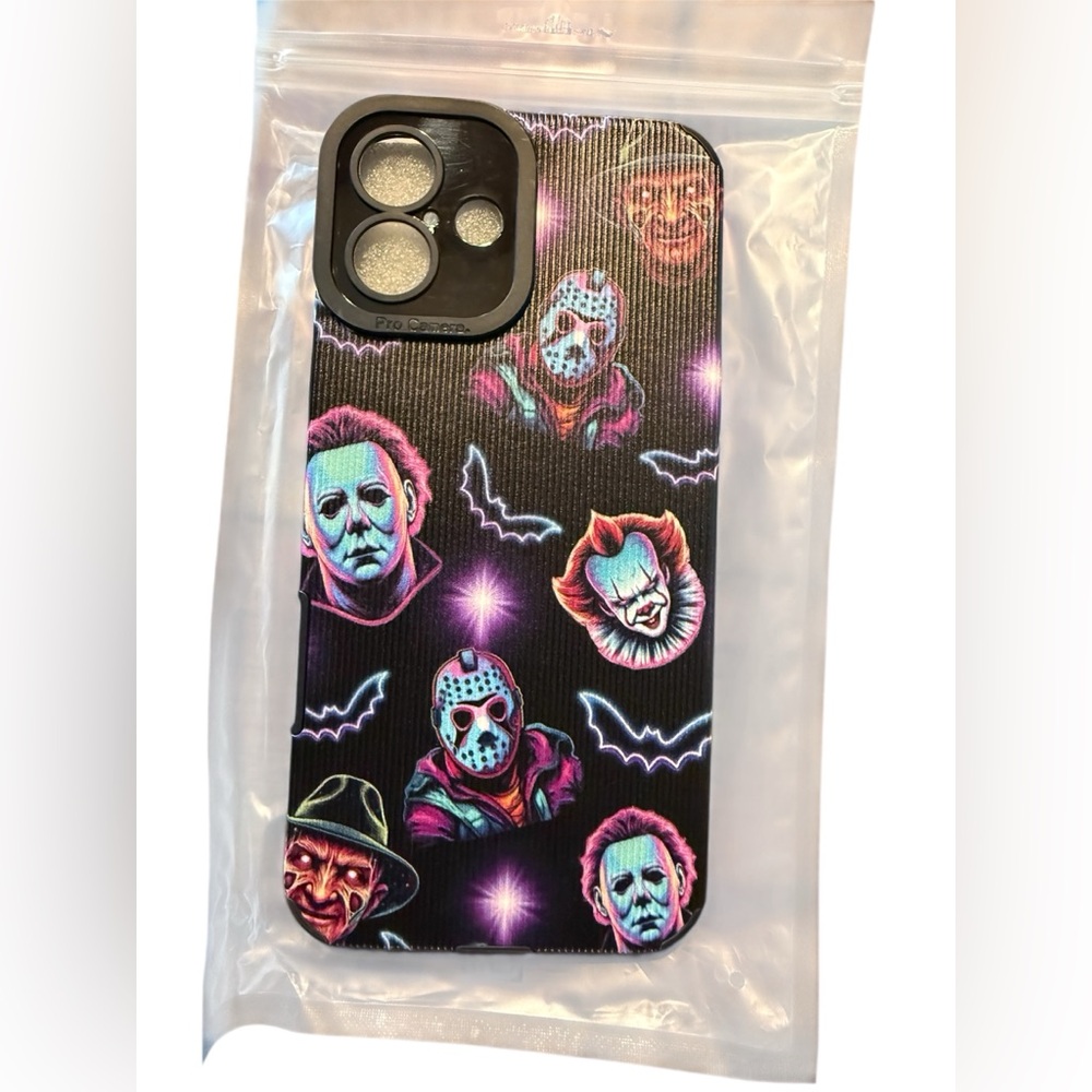 Neon Horror Icon IPhone Case